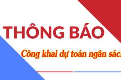 CÔNG KHAI BỔ SUNG DỰ TOÁN NGÂN SÁCH T4/2025