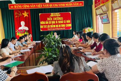 Trường Mầm non Nhân Mỹ tổ chức bồi dưỡng chuyên môn về giáo dục hòa nhập cho trẻ khuyết tật