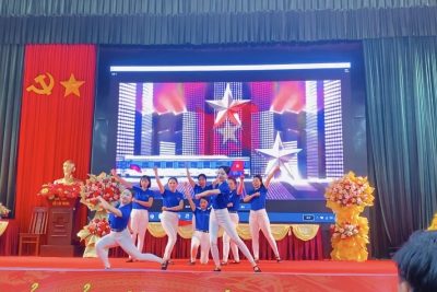 Chi Đoàn thanh niên Trường Mầm non Nhân Mỹ hỗ trợ tham gia văn nghệ chào mừng chương trình “Tổ chức các hoạt động kỷ niệm 95 năm ngày thành Đoàn TNCS Hồ Chí Minh (26/3/1931-16/3/2026)”